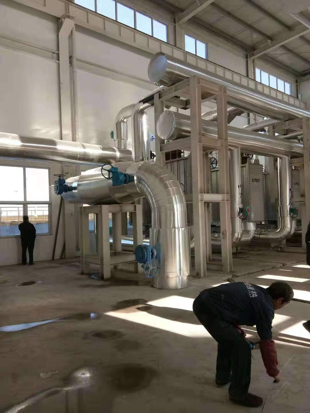 铝皮橡塑管道保温施工队化工机房反应釜保温防腐公司  铝皮保温施工队  反应釜保温工程