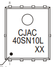 CJAC40SN10L电源管理芯片采用屏蔽栅极沟槽技术和设计  长电  代理