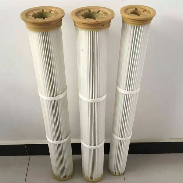 华义替代布袋除尘滤芯120x1000钢厂电厂粉尘滤筒  钢厂电厂除尘滤芯