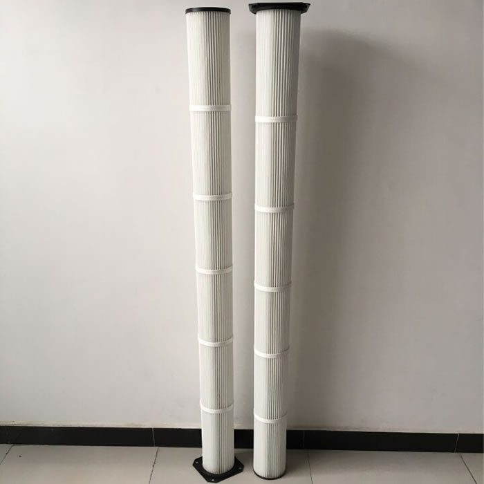 华义替代布袋除尘滤芯120x1000钢厂电厂粉尘滤筒  钢厂电厂除尘滤芯