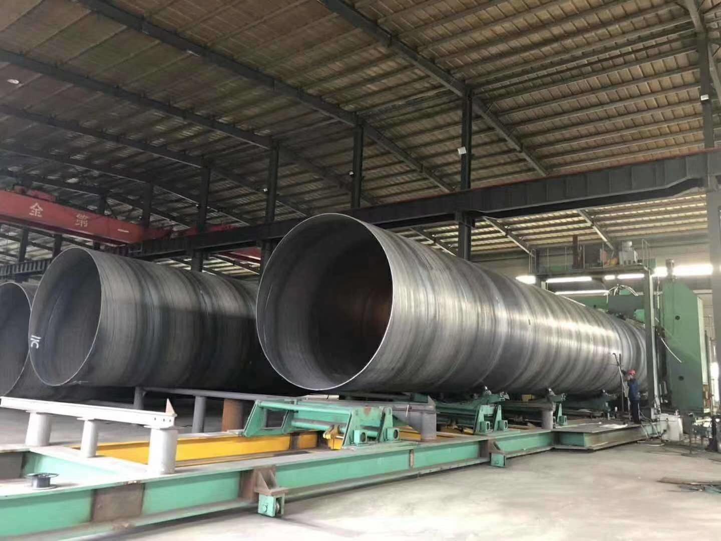 自来水管线用高压螺旋钢管执行标准GB/T3091-2015  中底压螺旋钢管  自来水管线螺旋管