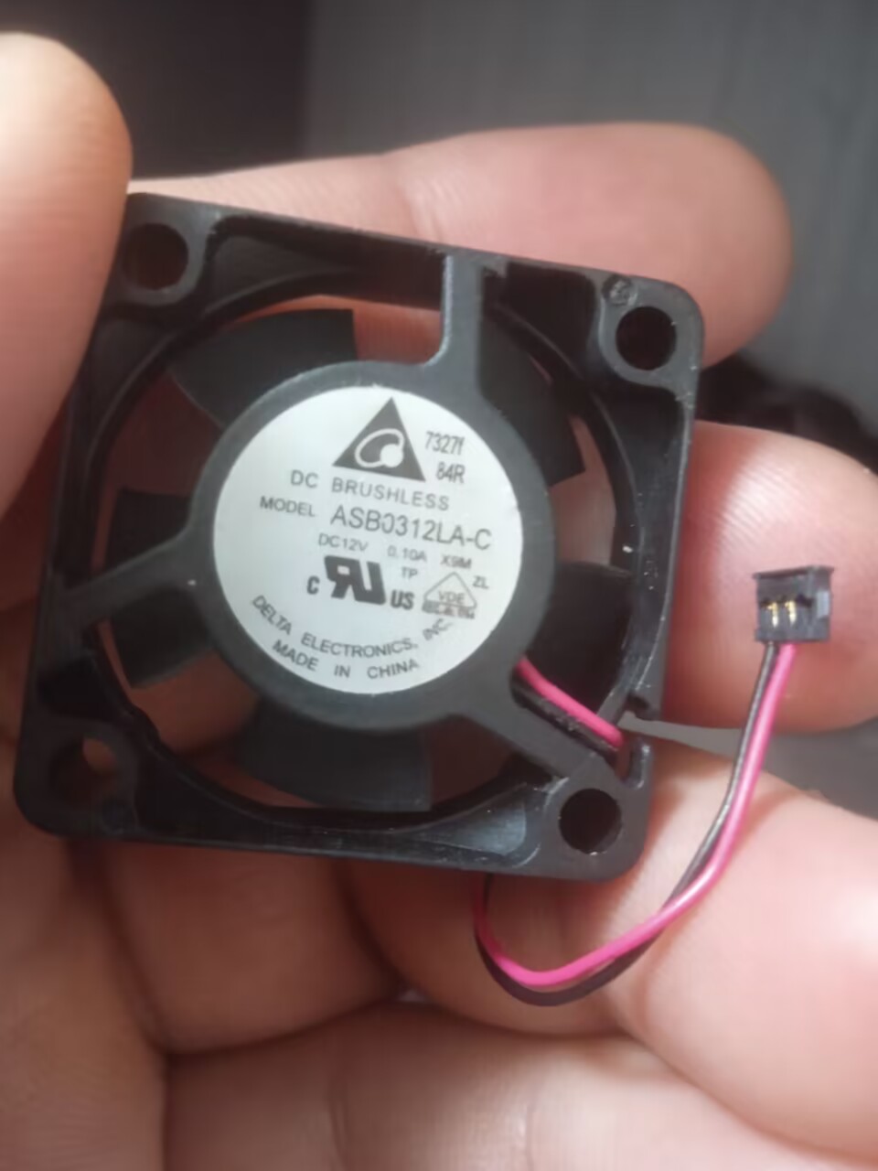 ASB0312HA-D 3cm台达风扇 DC12V 3010  双滚珠交换机风扇