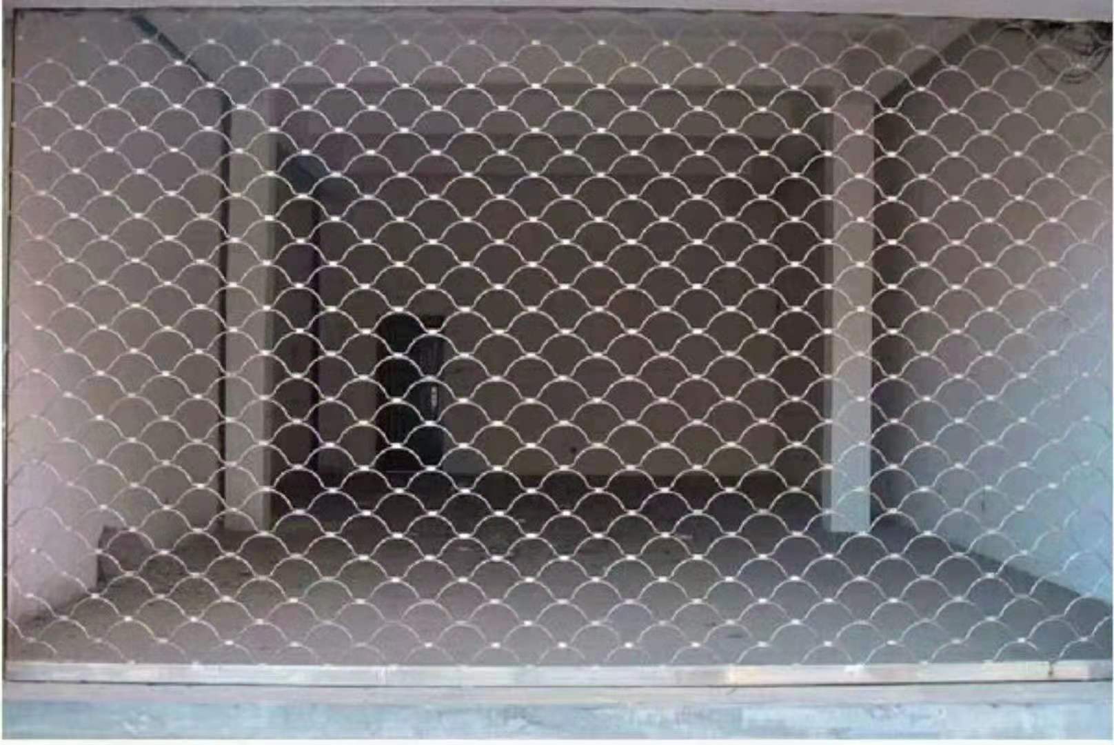上海铝合金折叠门 电动网型门 铝合金车库门定做安装  抗风门