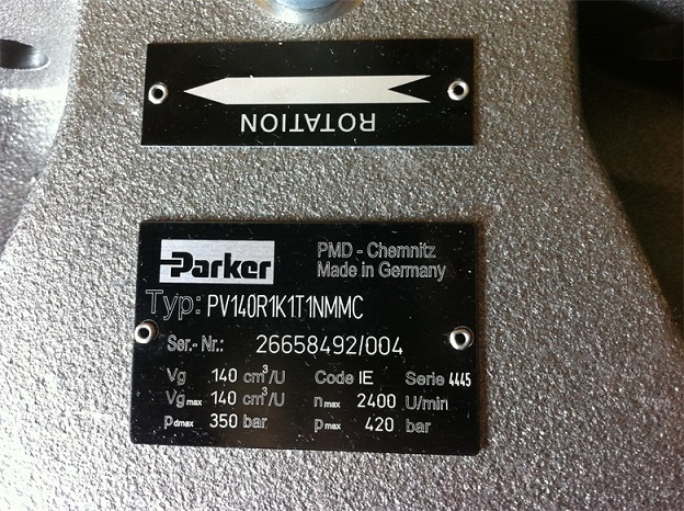 PV140R1K1T1NMMC派克Parker柱塞泵