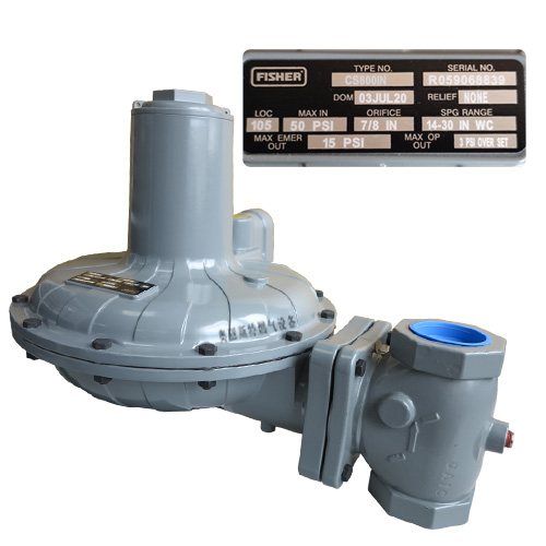 CS800IN-7E燃气减压阀Fisher费希尔调压器  fisher调压器