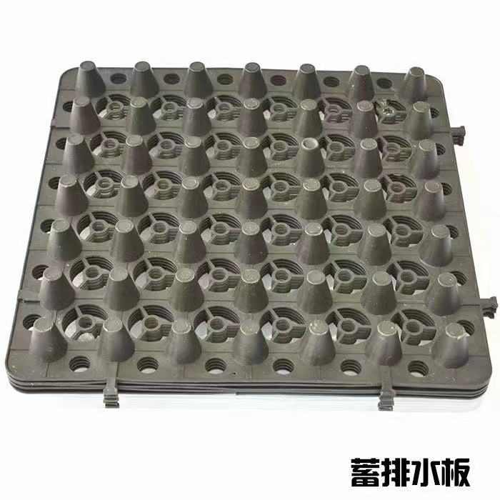 屋顶绿化地下停车场顶部用塑料排水板 多孔蓄排水板