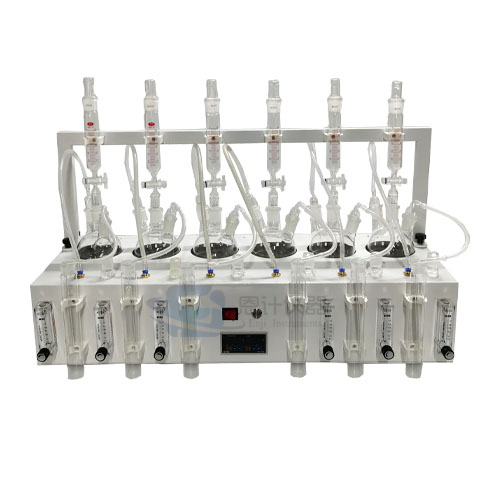 恩计硫化物酸化吹气仪EJ-LHW-100A 自动控温恒温水浴  硫化物酸化吹气装置  硫化物酸化吹气仪价格