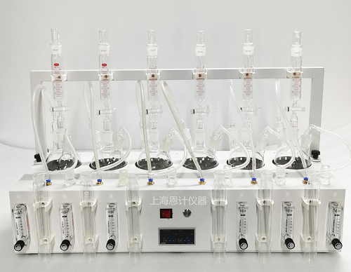 恩计硫化物酸化吹气仪EJ-LHW-100A 自动控温恒温水浴  硫化物酸化吹气装置  硫化物酸化吹气仪价格