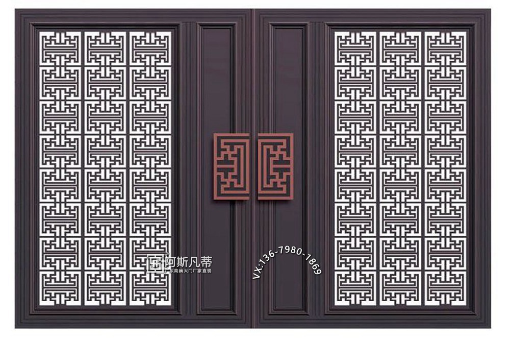扬州乡村围墙别墅大门豪华别墅门