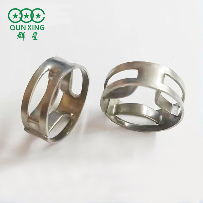 SS304/316不锈钢金属扁环填料 金属扁环  不锈钢扁环  38扁环散堆填料