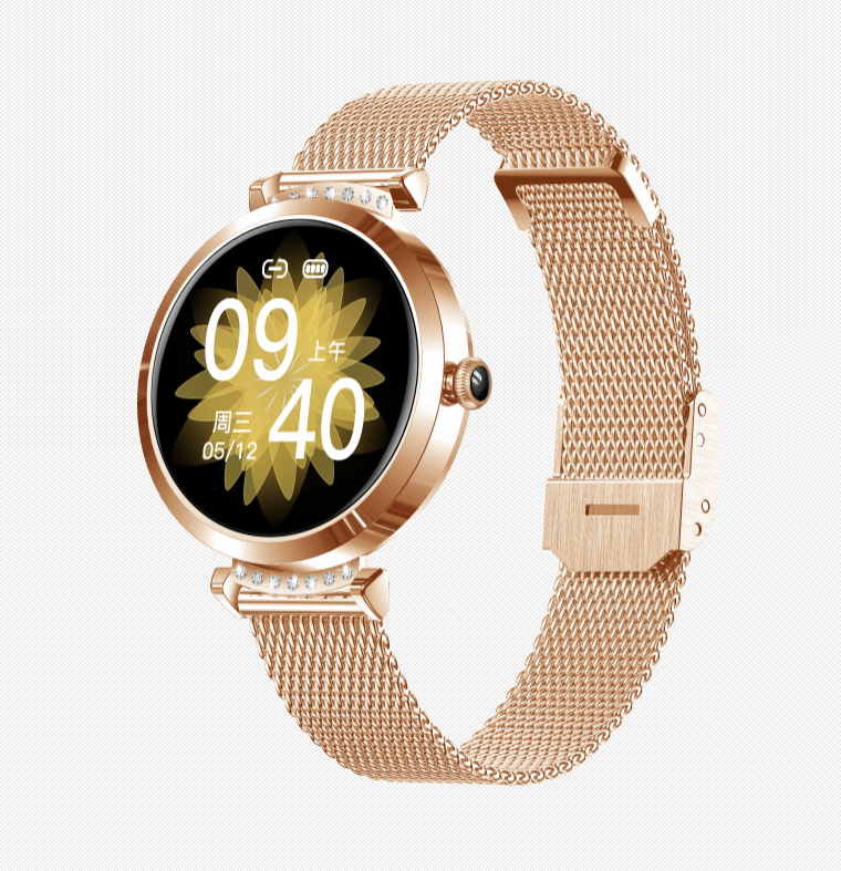 智能手表女款通话手表多运动模式超薄smart watch  血氧检测  睡眠检测