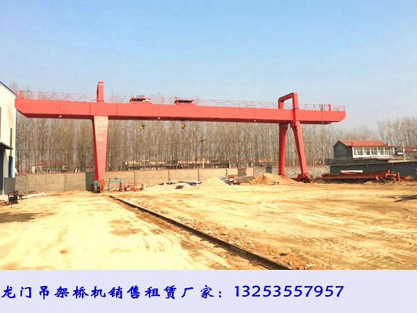 甘肃兰州龙门吊租赁公司门机试运行目的