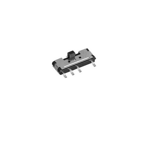 新品上市鸿大开关侧插带固定脚MS-23C01微型滑动开关  微型拨动开关