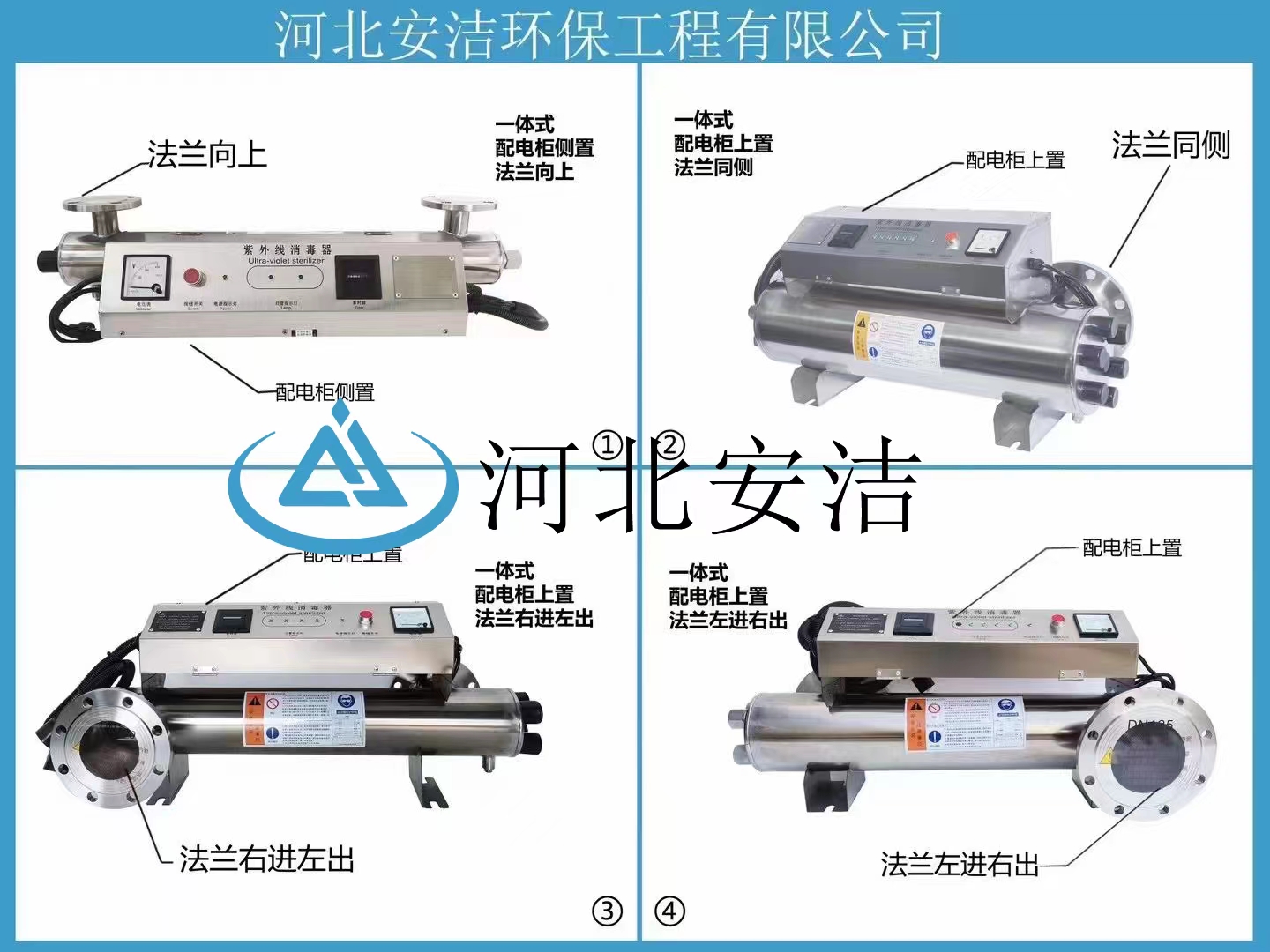 紫外线消毒器  水处理  二次供水