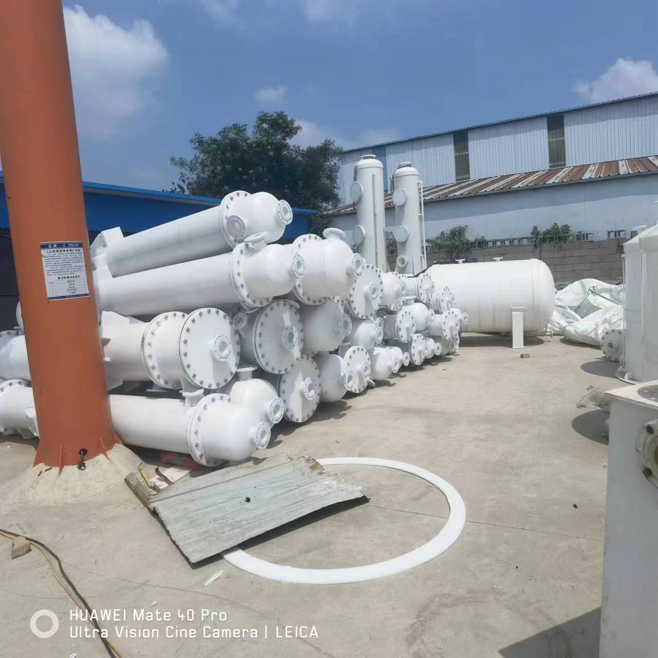 销售PP聚丙烯 列管式换热器 蒸汽冷凝器PP冷凝器  PP列管式冷凝器  PP降膜吸收