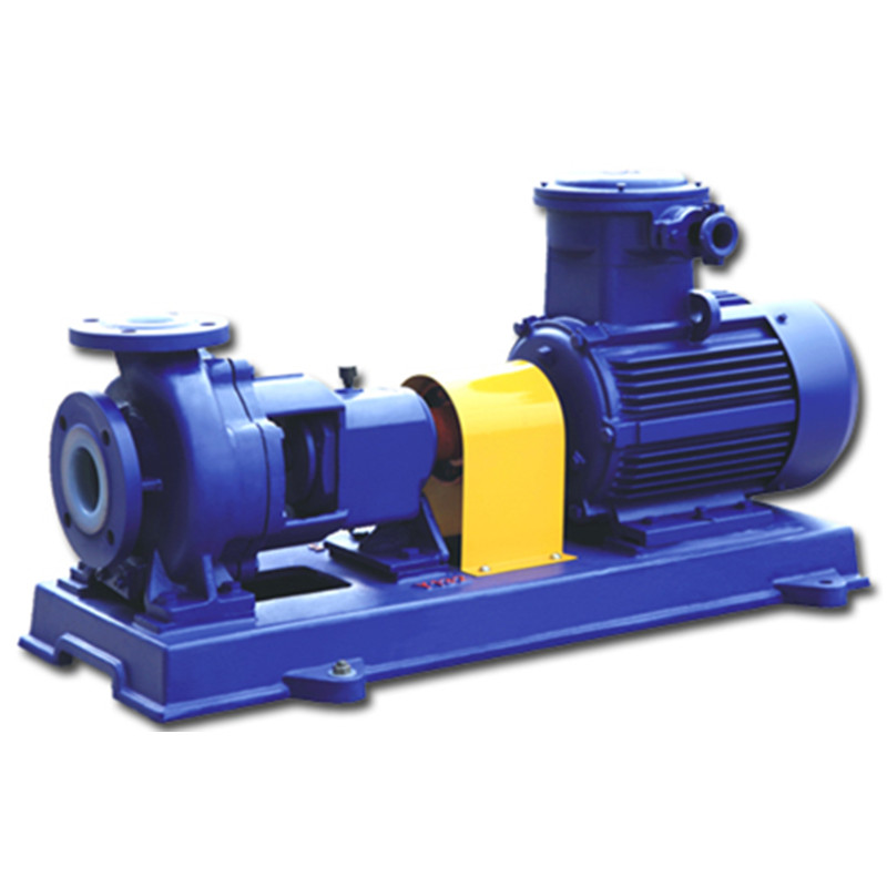 IHF氟塑料衬里离心泵化工流程泵大流量耐酸碱增压泵  衬氟离心泵  卧式单级离心泵