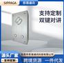 VOIP双键对讲电话 站台服务台紧急求助电话