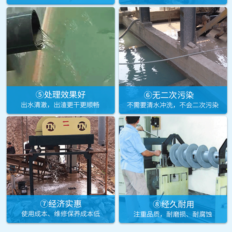 搅拌站混凝土全自动污水分离设备  固液分离设备  卧螺沉降离心机  离心脱水机