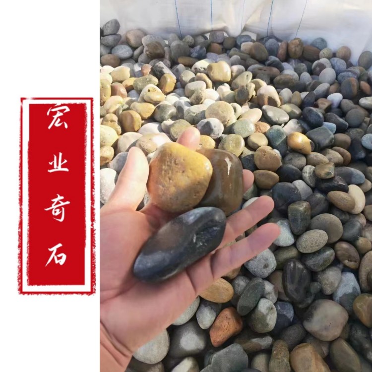 清远鹅卵石贴墙设计/2-3cm鹅卵石图片/广东石子市场
