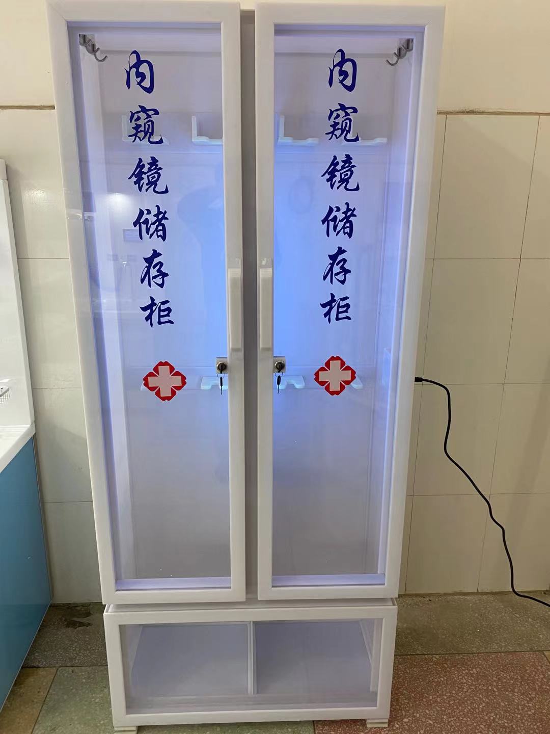 有机玻璃材质单门双门胃镜肠镜储存柜可定制  内镜储存柜