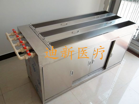 立腿型清洗槽不锈钢豪华组合型清洗槽迪新直供  内镜清洗水槽
