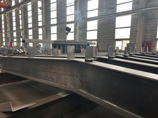 承德H型钢梁 焊接H型钢梁 厂房建筑支撑 深加工 工期短  H型钢梁厂家