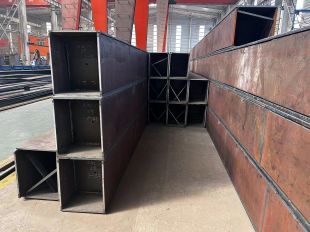 北京箱型柱 建筑工程用 焊接格构柱 机械设备加工  箱型柱加工  北京箱型柱焊接