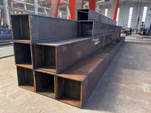 北京箱型柱 建筑工程用 焊接格构柱 机械设备加工  箱型柱加工  北京箱型柱焊接