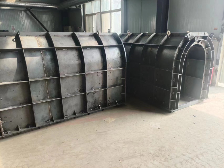 棺椁模具墓窑钢模具制作工艺保定驰立模具厂  水泥棺椁模具