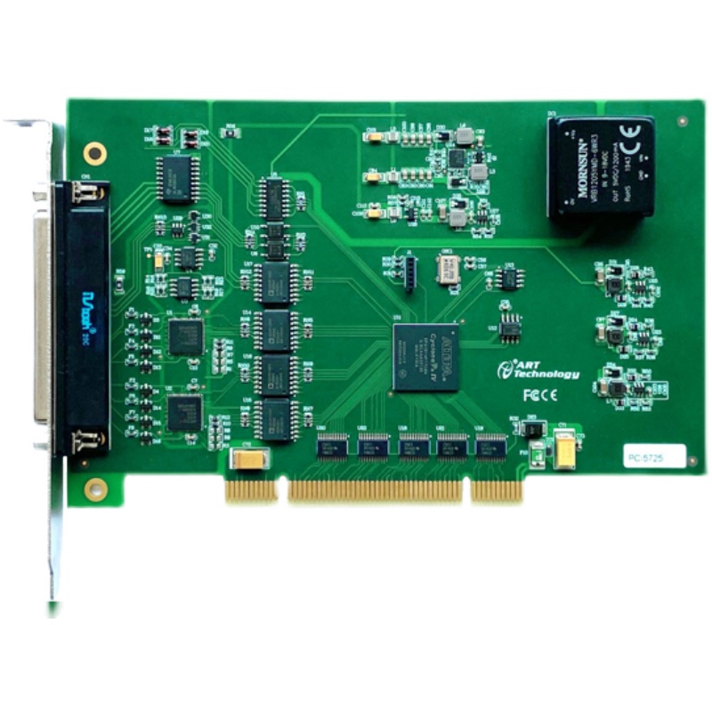 阿尔泰科技8路隔离AO模拟量输出卡PCI5725  数据采集卡