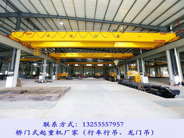 河南许昌行车行吊厂家32/10双梁起重机销售