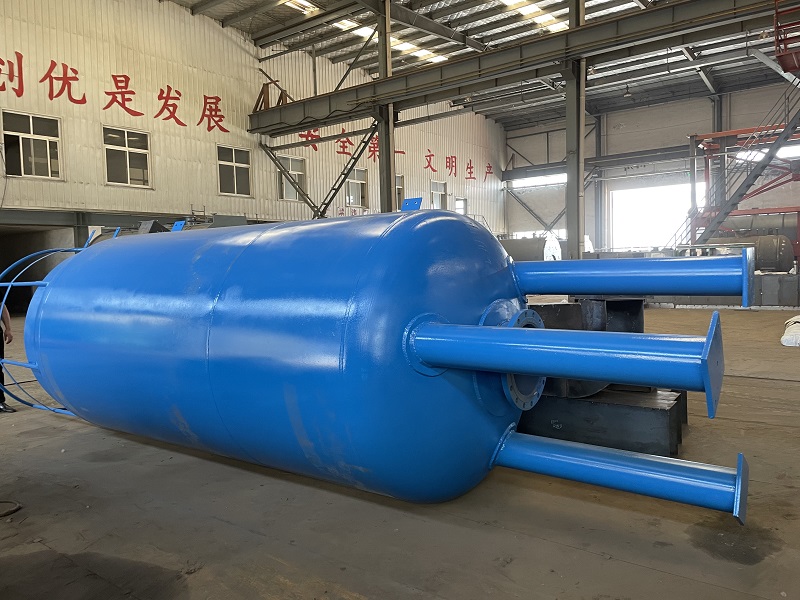 EVW狼山水库供水工程项目内胆式水锤消除罐内胆  内胆式气压罐  内胆式水锤吸收罐