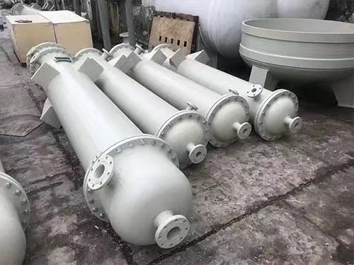 出售列管换热器管壳式冷却器管式冷凝器散热换热设备  PP换热器单价  PP换热器定制