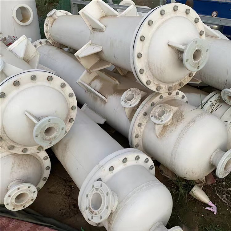 壳管式冷却器管式冷凝器工艺气体换热器厂家出售  PP冷凝器价格  PP冷凝器销售