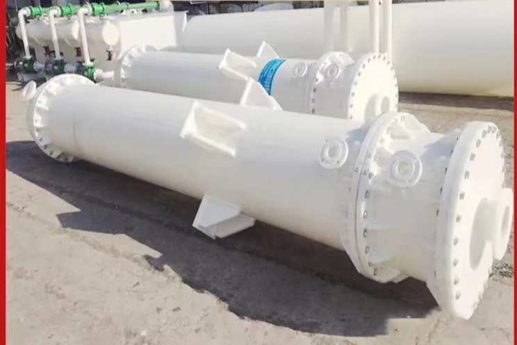 PP吸收器 降膜吸收器 PP列管吸收器 石墨改性聚丙烯降膜吸  PP冷凝器报价  PP冷凝器 电话  PP冷凝器单价