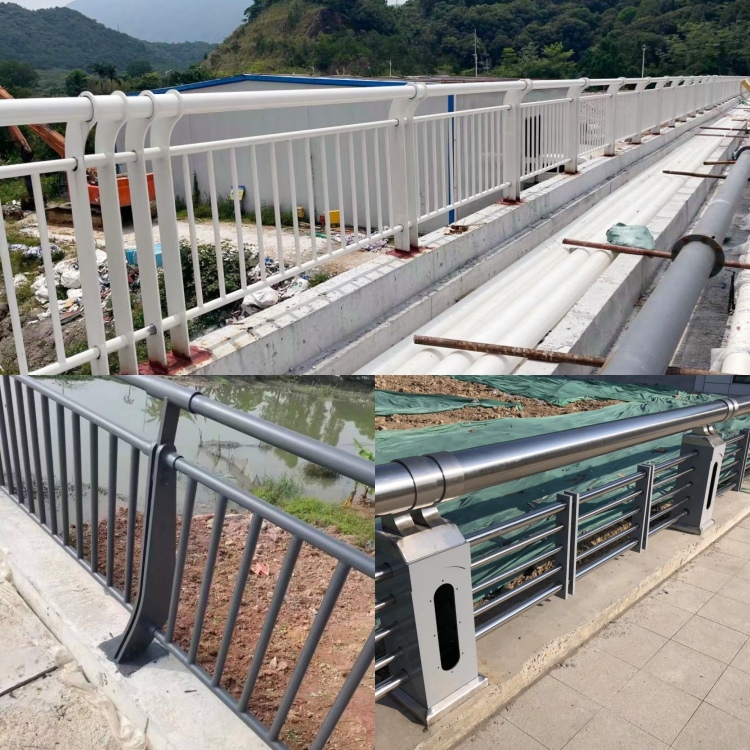 中山河道护栏生产厂家 天桥两侧防护栏围栏定制  桥梁护栏  天桥护栏