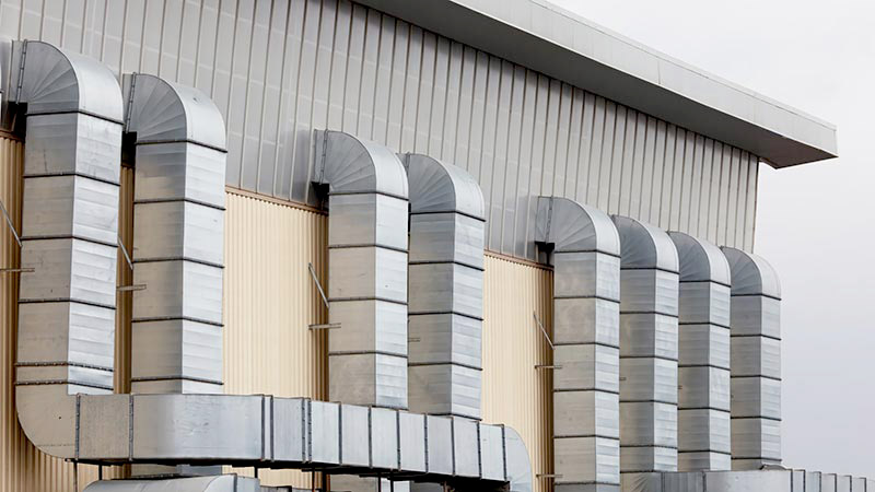 宜兴螺旋风管加工定制,宜兴焊接风管,角铁法兰风管加工 焊接风管加工定制 角铁法兰风管加工定制