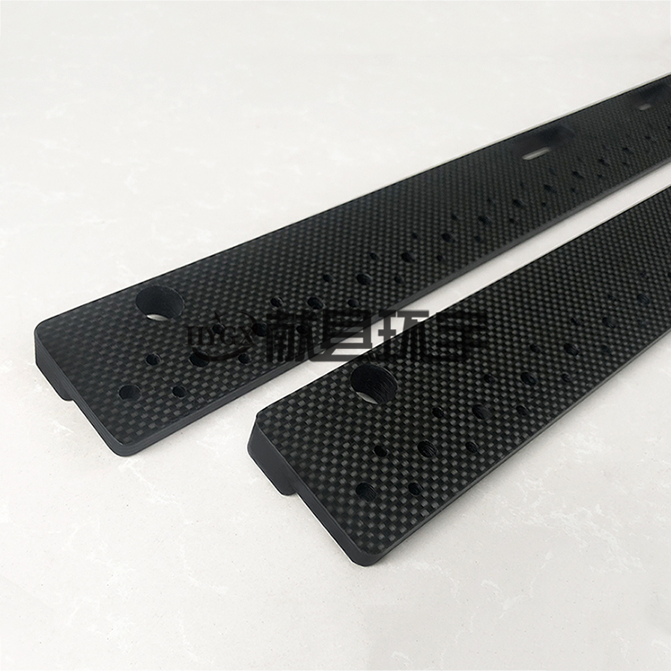 碳纤维加工 CNC加工定制高强度机械设备零部件  碳纤维制品