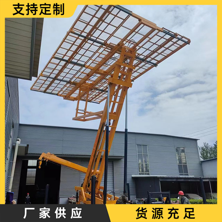 31米高空举升机 车载式高空压瓦机平台 打反吊顶平台设备  高空液压升降平台