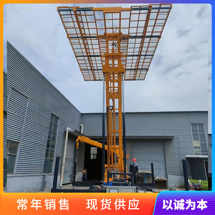 31米高空举升机 车载式高空压瓦机平台 打反吊顶平台设备  高空液压升降平台