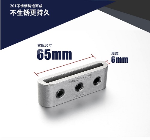经久耐用钢带卡子60mm钢带扣专用拉紧配件带压堵漏