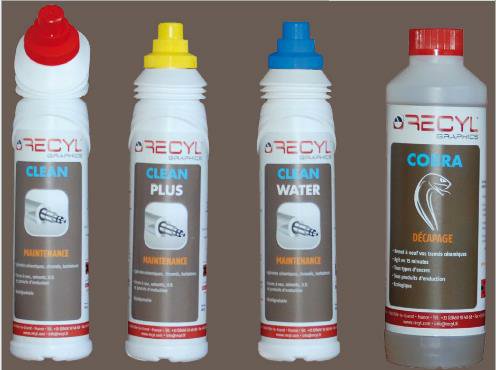 法国RECYL RC2000网纹辊清洗剂  水性油墨UV油墨洗版液  剥离剂清洗液