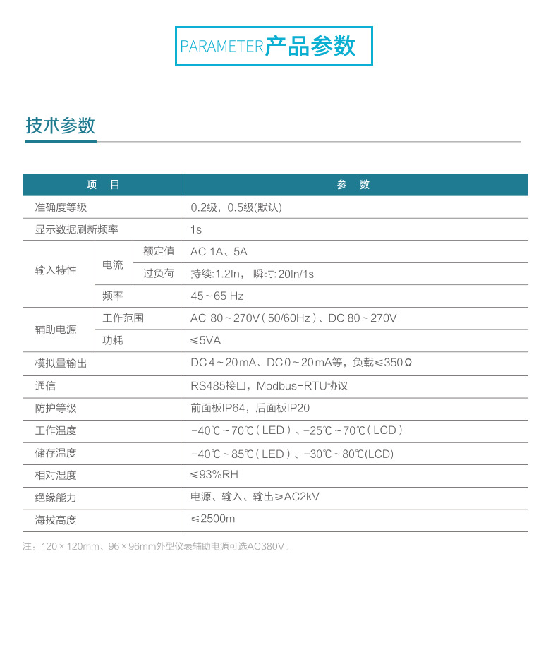 PA194I-9KY3三相LCD显示交流电流表江苏斯菲尔  江苏斯菲尔电气