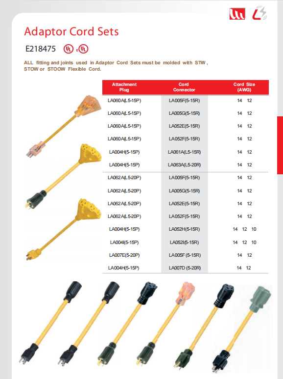 Y/W 5-15P 5-15R 15A 20A125V连续器  15A 20A125V 250V  室内延长线连续器