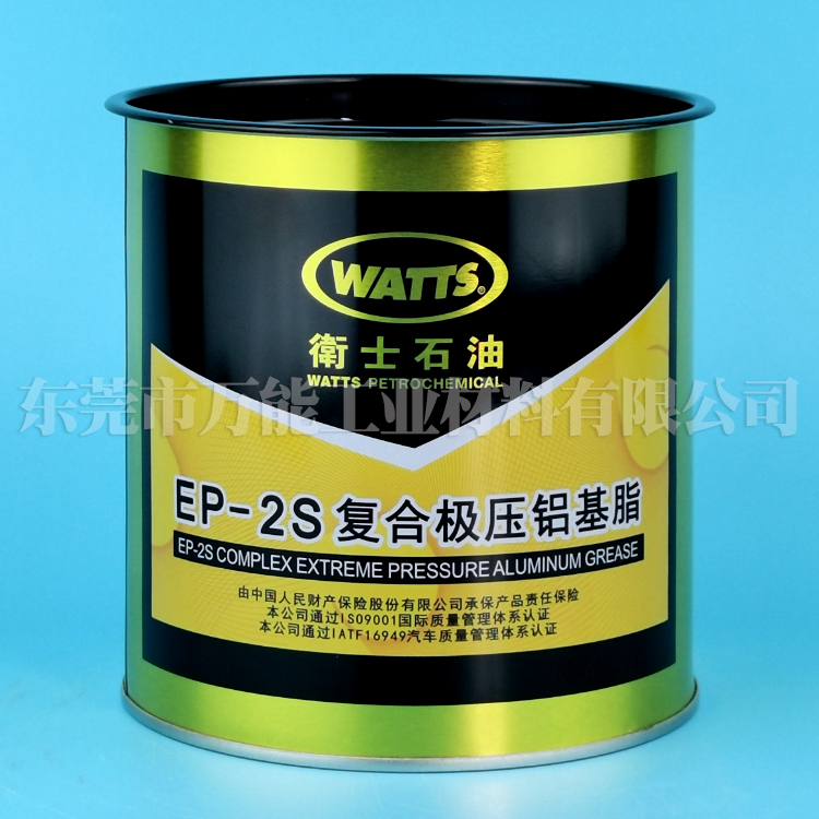 卫士复合极压铝基脂石油WATTS EP-2S耐高温黄油  EP-2S高温黄油  卫士复合极压石油  卫士EP-2S