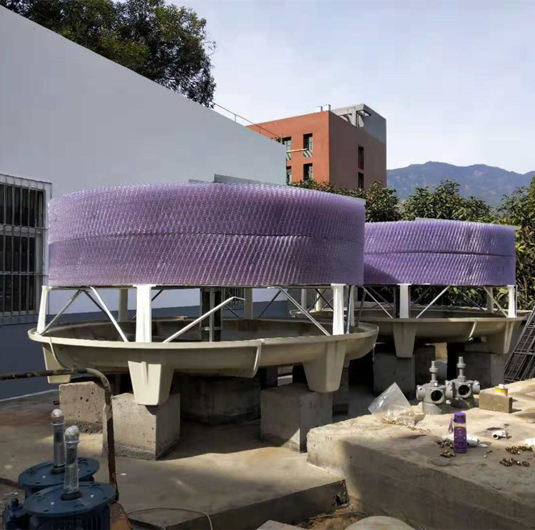 广西柳州圆形冷却塔胶片  广西冷却塔胶片  柳州冷却塔胶片  150T冷却塔胶片