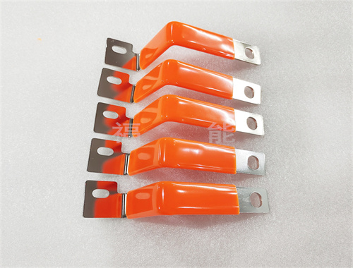 输电配电导电行业常规铜排异型铜连接件铜母排定制福能  浸塑铜排铜件  汽车零部件加工  铜排表面处理