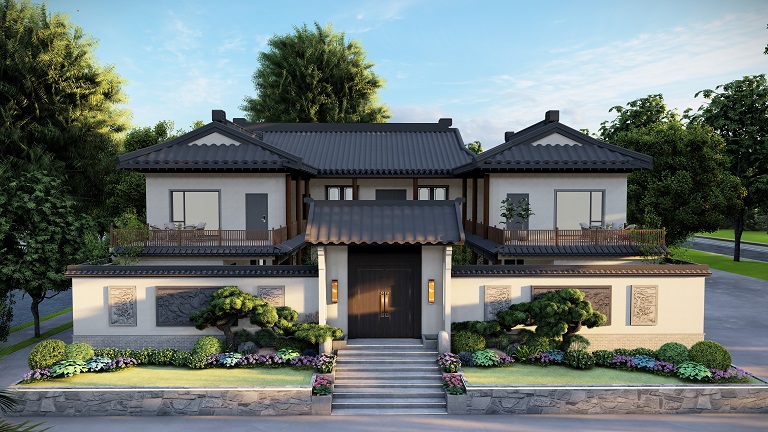 农村自建别墅，室内装修注意事项和技巧  农村自建别墅装修  自建别墅装修设计