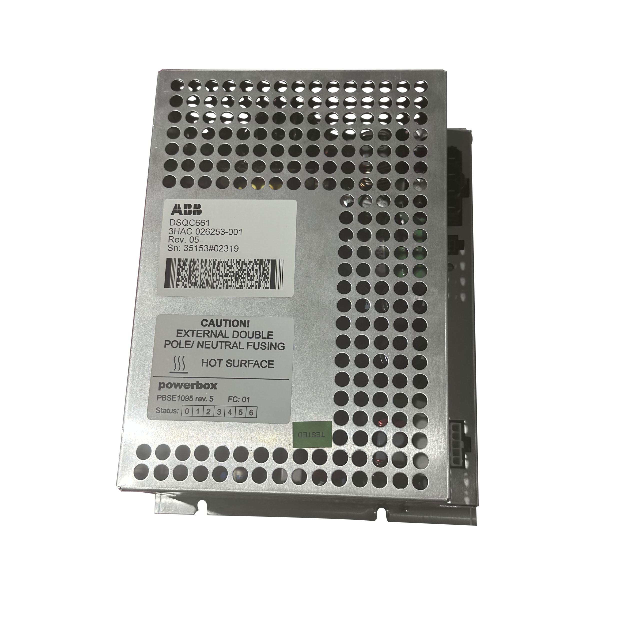 ABB DSQC661 3HAC026253-001电源模块  ABB 3HAC026253-001