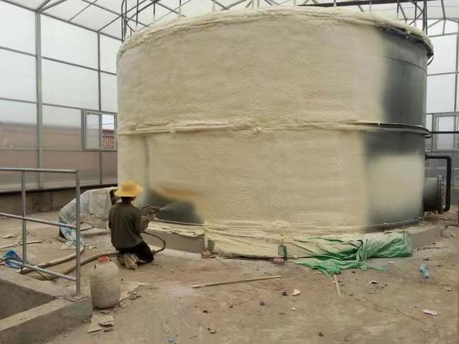 河北聚氨酯喷涂保温施工队 屋顶室内储罐保温施工方案  罐体聚氨酯喷涂工程  储罐保温施工队